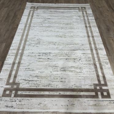 Турецкий ковер Elite Carpet COUTURE 03261A (Акрил - Полиэстер, бежевый)