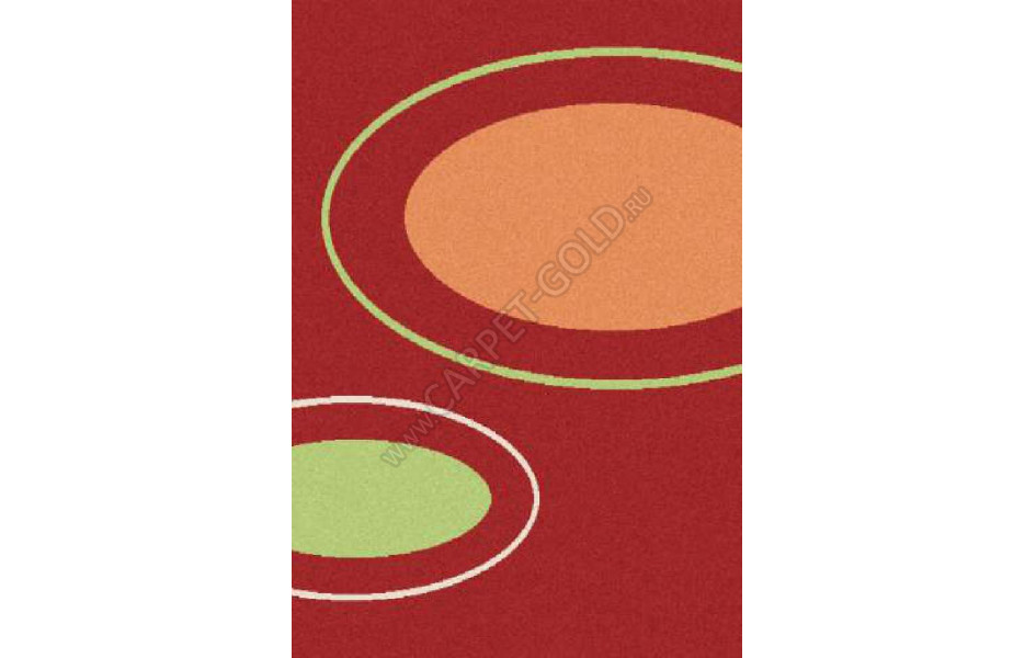 Ковер Highline 2647 9203 terra высокий ворс, пушистый