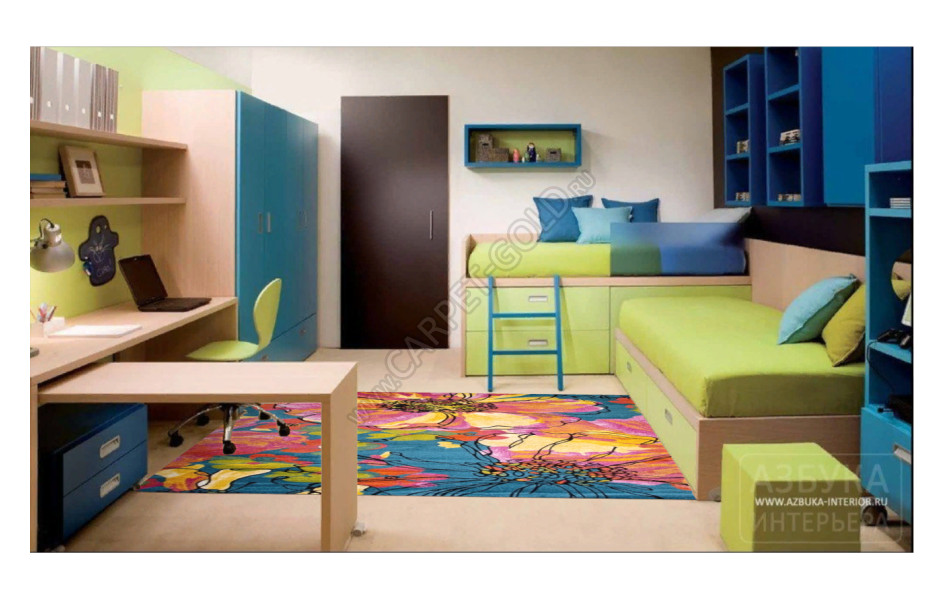 Детский ковер Merinos CRYSTAL С045 - BLUE