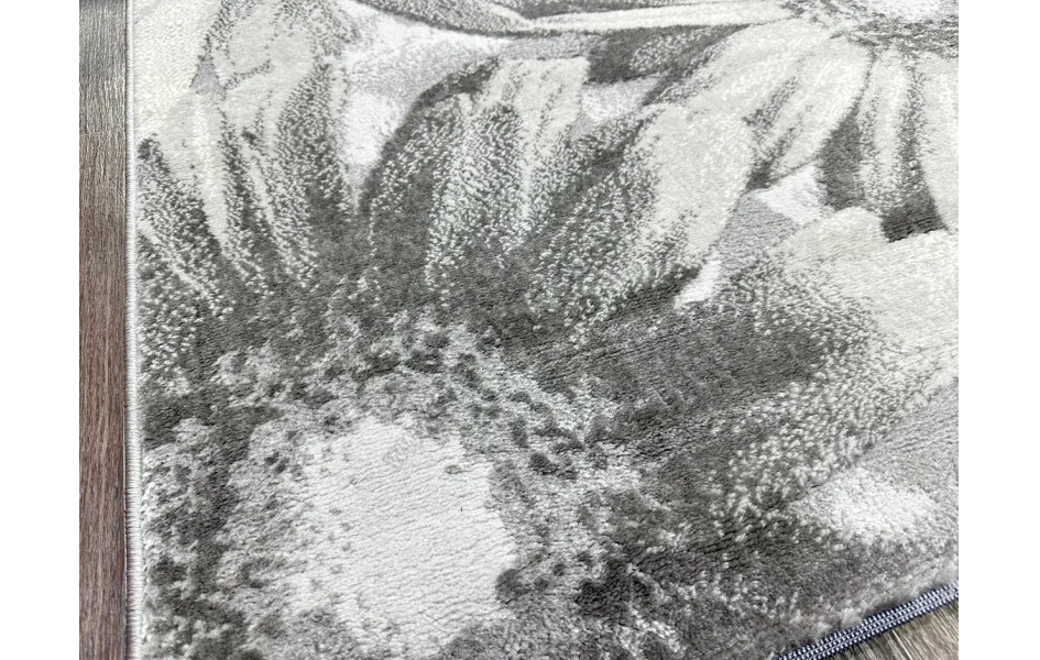 Ковер турецкий M008A_D.GREY коллекции Bojnord прямоугольный