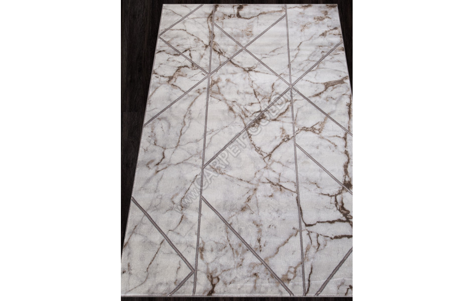 Ковер 3391 - GRAY-BEIGE - Прямоугольник - коллекция GRAFF