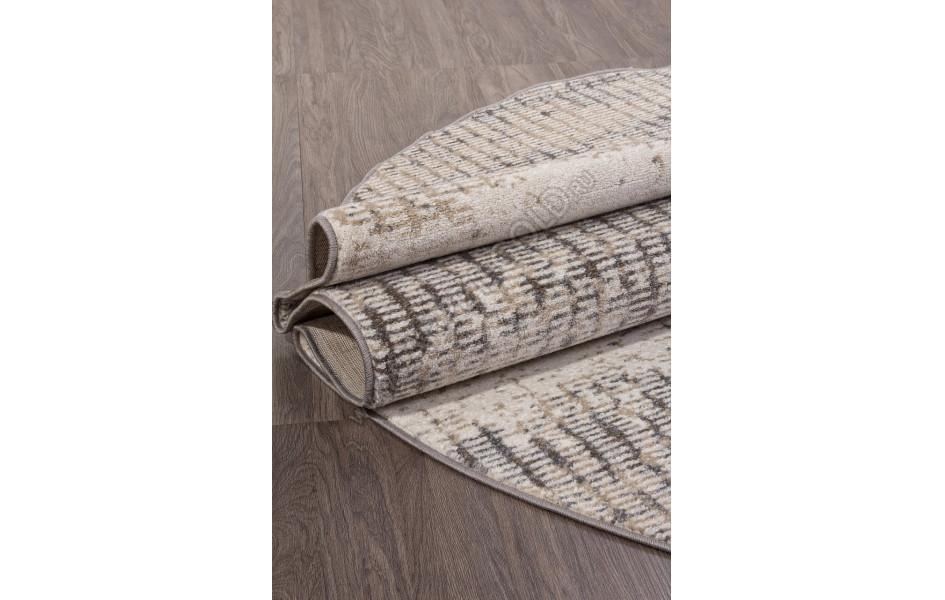 Ковер F048 - BEIGE - Овал - коллекция TORNADO