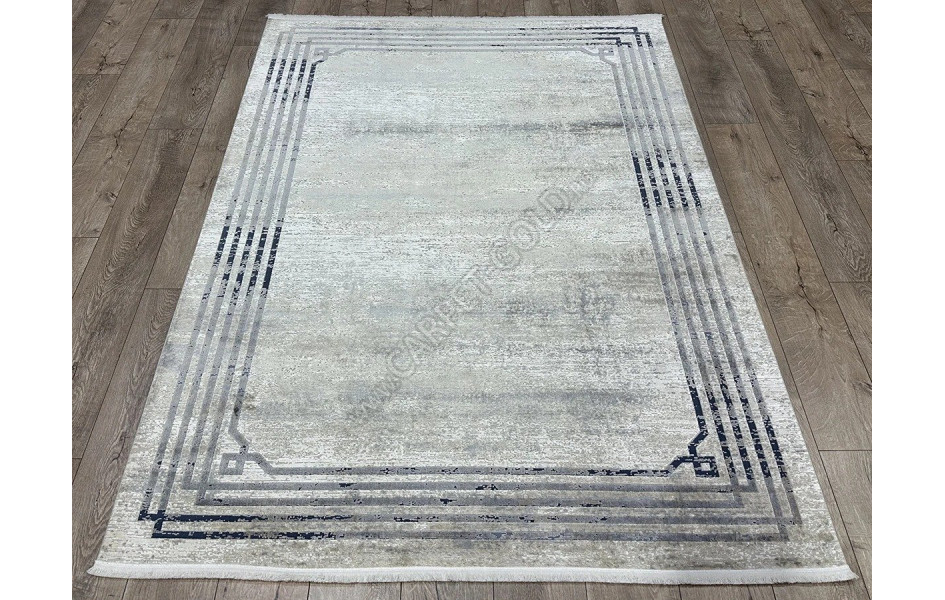 Ковер турецкий BELLA Y5302W BLUE / L.BEIGE