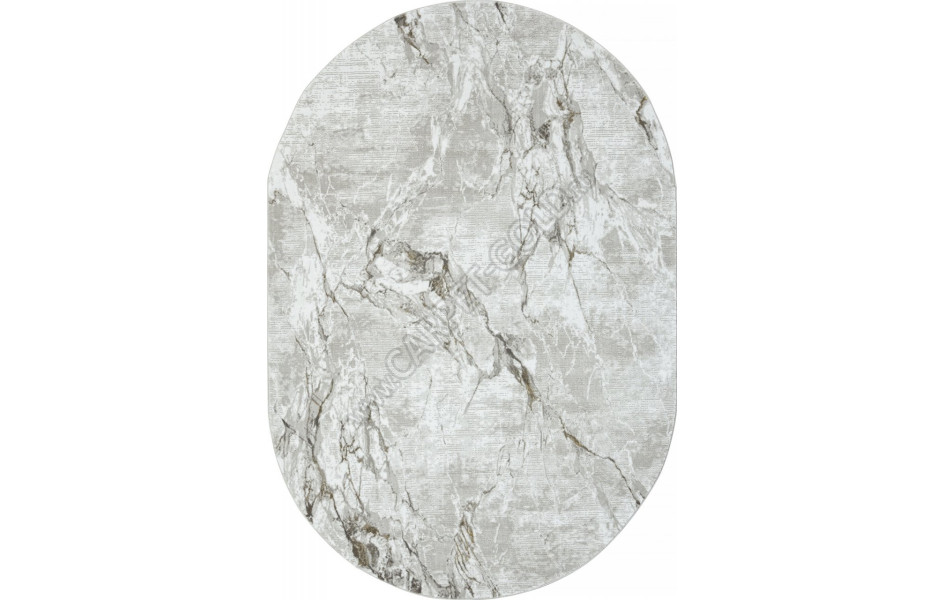 Ковер GL071E - BROWN / BROWN - Овал - коллекция NENSI