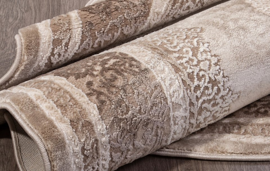 Ковер 04037A - BROWN / BROWN - Круг - коллекция ARMINA