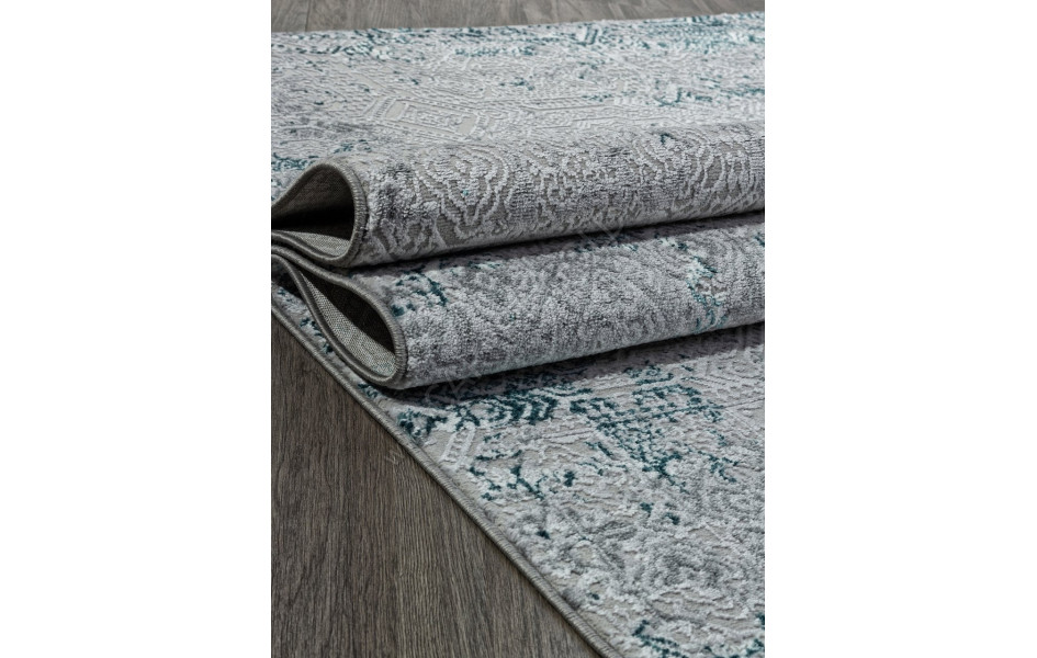 Ковер F281 - GRAY - Прямоугольник - коллекция PALERMO