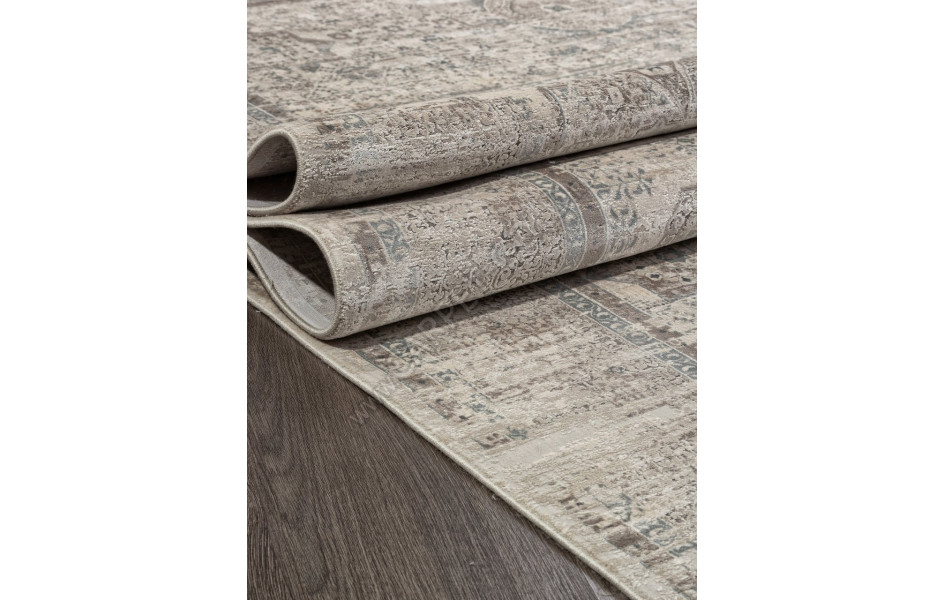 Ковер Y5084R - L.BEIGE / GREY - Прямоугольник - коллекция EMPEROS OLIMPOS