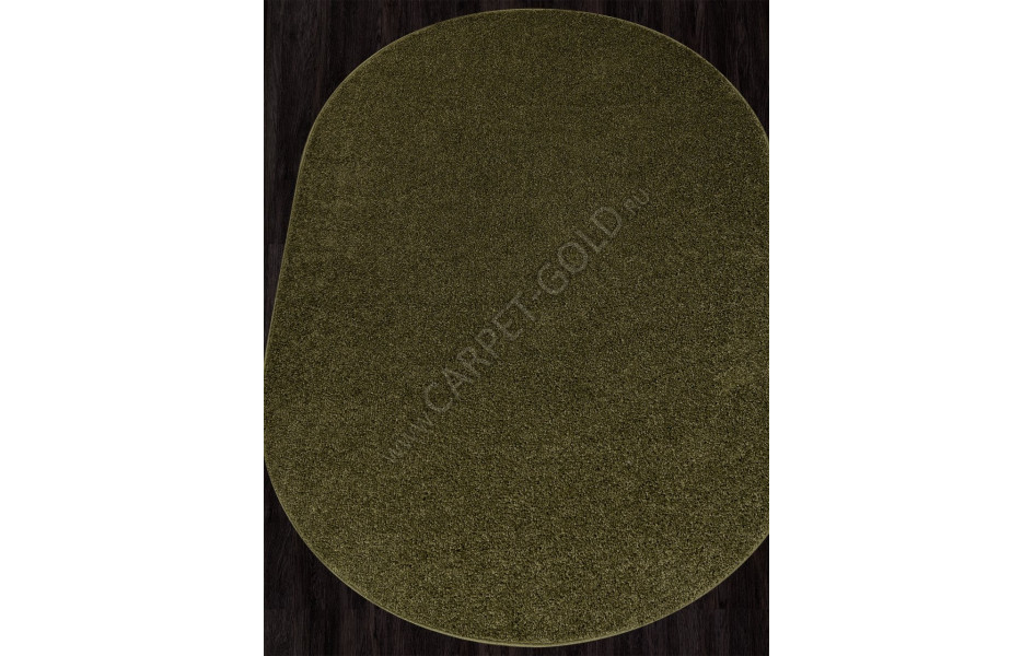 Ковер T600 - GREEN - Овал - коллекция LANA