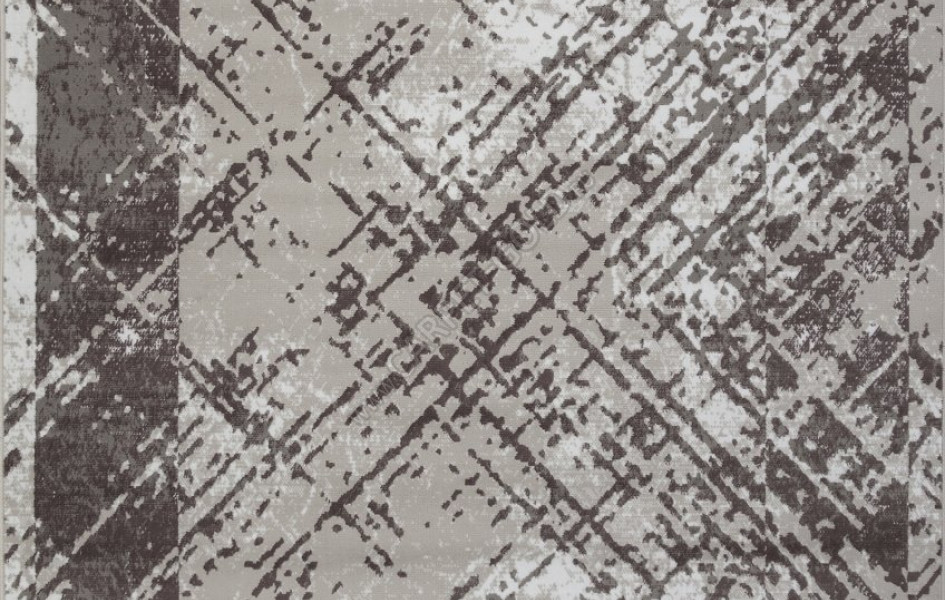 Ковер F391 - GRAY - Прямоугольник - коллекция SILVER