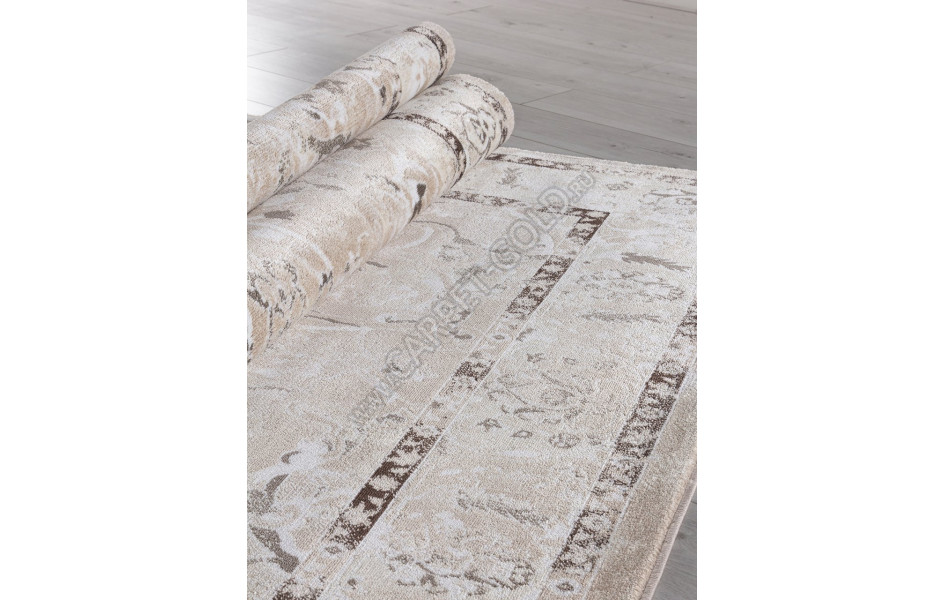 Ковер MP04 - BEIGE - Прямоугольник - коллекция IRIS